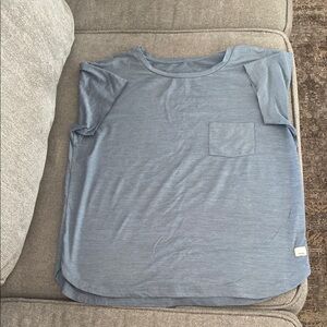 Vuori Light Blue Short Sleeve Tee